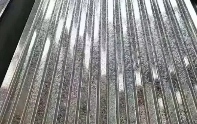 Próiseáil Plátaí Cruach Próifílithe Galvanized